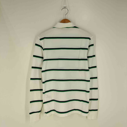 ポロゴルフラルフローレン POLO GOLF RALPH LAUREN PRO FIT ポニー刺繍 ボーダー 鹿の子 ポロシャツ メンズ import:XS