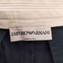 エンポリオアルマーニ EMPORIO ARMANI イタリア製 バックジップポケット コットン リネン ツイル ワイドパンツ メンズ EUR:50