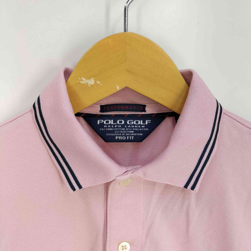 ポロゴルフラルフローレン POLO GOLF RALPH LAUREN PRO FIT ビックポニー刺繍 鹿の子 ポロシャツ メンズ import:XS