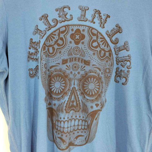 ディーゼル DIESEL SMILE IN LINE スカル プリント クルーネック Tシャツ Y2K メンズ import:S