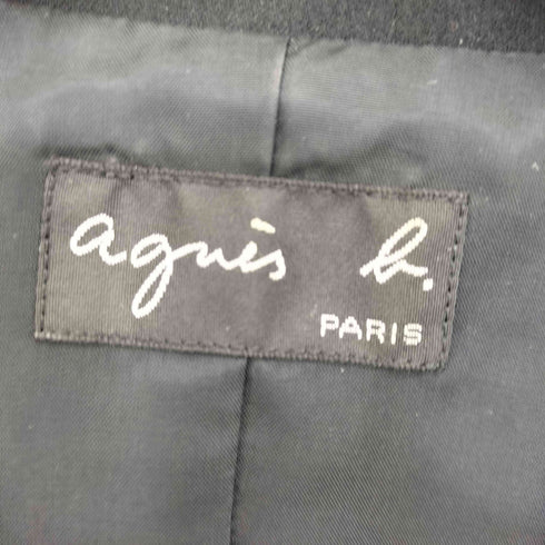 アニエスベー agnes b. PARIS 裏地キュプラ テーラードジャケット レディース JPN:40