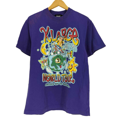 エクストララージ XLARGE 23SS WORLD TOUR S/S TEE ワールド ツアー Tシャツ メンズ import:M