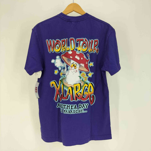 エクストララージ XLARGE 23SS WORLD TOUR S/S TEE ワールド ツアー Tシャツ メンズ import:M