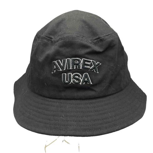 アヴィレックス AVIREX AX USA 3D EMB BUCKET HAT 3D エンボス バケットハット メンズ 62~64cm