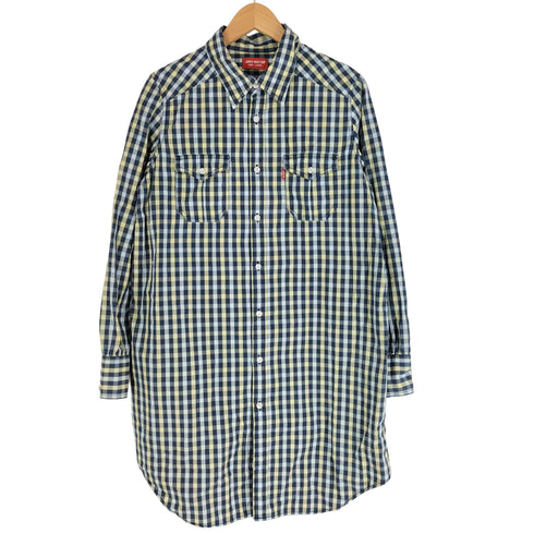 リーバイスレッド Levis RED チェックワークシャツ グランパシャツ メンズ import:L