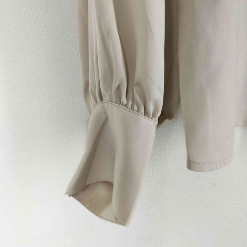バナナリパブリック BANANA REPUBLIC 23aw バルーンスリーブブラウス レディース M