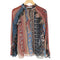 ザラ ZARA PATCHWORK PRINT BLOUSE レディース import:M