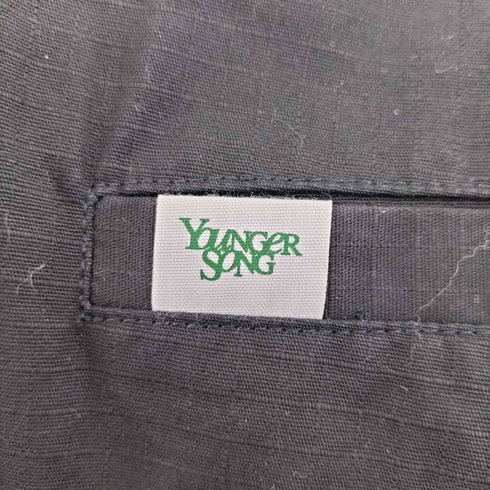 ヤンガーソング Younger Song Ripstop flared pants リップストップ フレア パンツ メンズ JPN:L