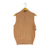 ジェイプレス J.PRESS ハーフジップ コットン ニット ベスト メンズ import:M