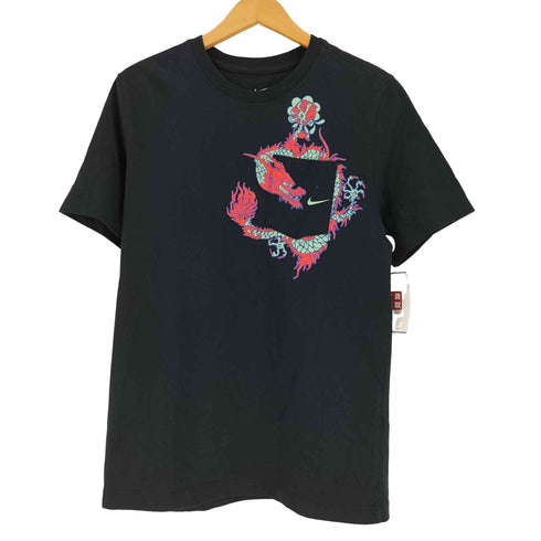 ナイキ NIKE 20AW ドラゴン 胸ポケット プリント クルーネック Tシャツ メンズ import:M