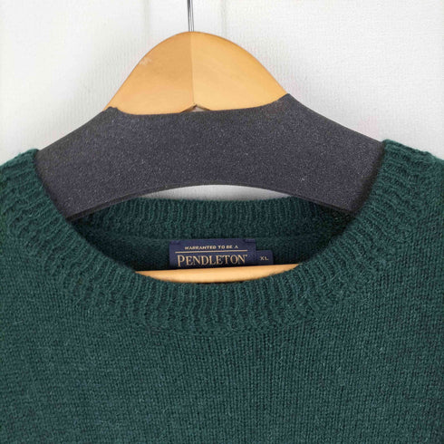 ペンドルトン PENDLETON WASHABLE WOOL Shetland Crew シェットランドウール クルーネック ニット メンズ import:XL