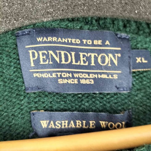 ペンドルトン PENDLETON WASHABLE WOOL Shetland Crew シェットランドウール クルーネック ニット メンズ import:XL