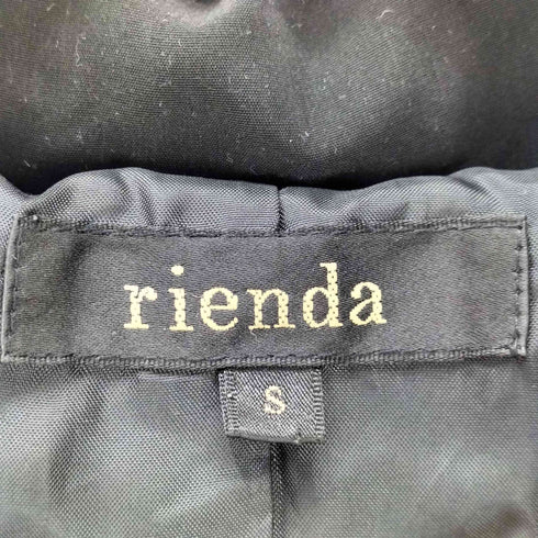 リエンダ rienda 中綿ダウンコート レディース JPN:S