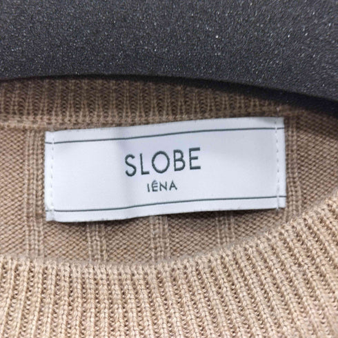 スローブイエナ SLOBE IENA ロングニット長袖ワンピース レディース