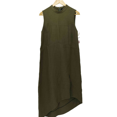 レイチェルコーミー RACHEL COMEY スタンドカラー スリットノースリーブワンピース レディース 4