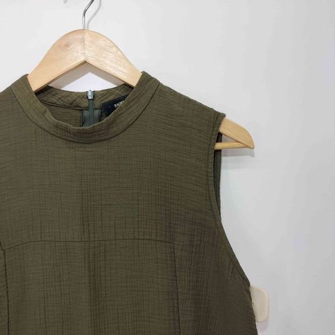 レイチェルコーミー RACHEL COMEY スタンドカラー スリットノースリーブワンピース レディース 4