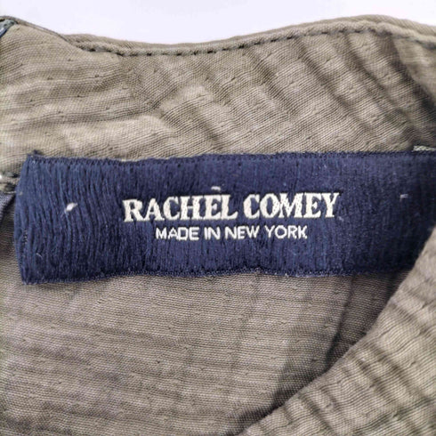 レイチェルコーミー RACHEL COMEY スタンドカラー スリットノースリーブワンピース レディース 4