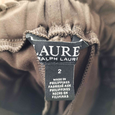 ローレンラルフローレン LAUREN RALPH LAUREN ベルテッドストレッチカーゴパンツ レディース 2