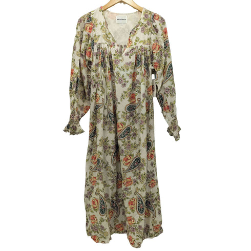 ANTIK BATIK 花柄ギャザーワンピース レディース S/38
