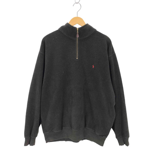 ポロバイラルフローレン Polo by RALPH LAUREN ハーフジップフリース 刺繍ロゴ メンズ import:XL