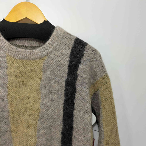 By Malene Birger モヘヤ混 ストライプデザインニット メンズ XXS