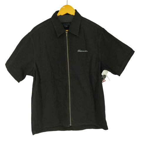 ディスイズネバーザット thisisneverthat Washed Denim Zip S/S Shirt メンズ JPN:M