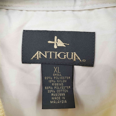 ANTIGUA ロゴ刺繍 シェルプルオーバー ピステ メンズ import:XL