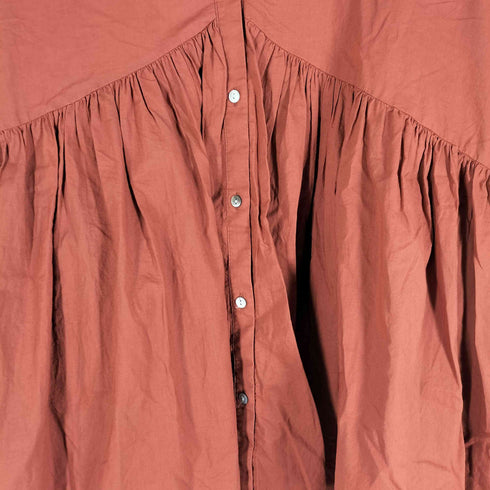 フリークスストア FREAKS STORE 24AW スキッパー ギャザーシャツ レディース FREE