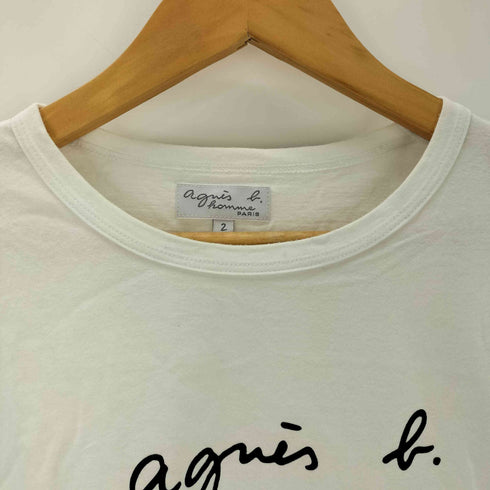 アニエスベーオム Agnes b.homme S/S ロゴプリントTシャツ レディース JPN:2