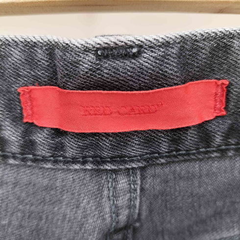 レッドカード REDCARD x ボーイフレンド ストレートストレッチ デニム レディース 26
