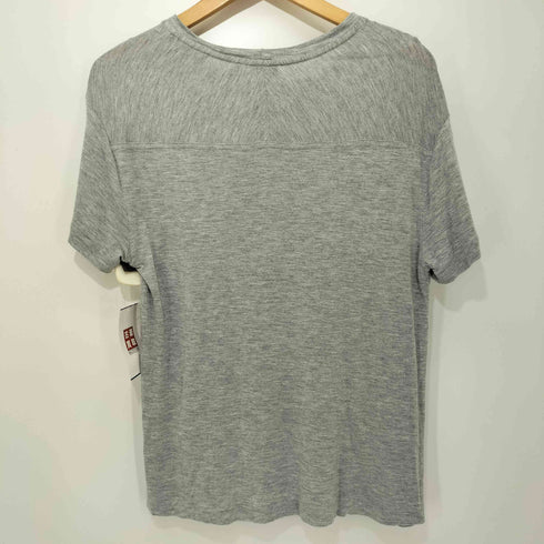 ヴィンス VINCE カシミヤ混 Uネック半袖カットソー レディース XS