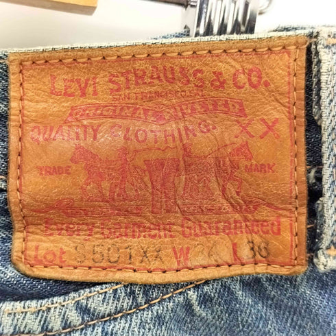 リーバイスヴィンテージクロージング Levis Vintage Clothing S501XX 大戦モデル 赤耳 ボタンフライデニムパンツ メンズ W34