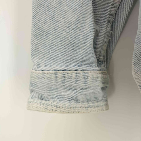 ザラ ZARA ダメージデニムウエスタンシャツ メンズ JPN:XL
