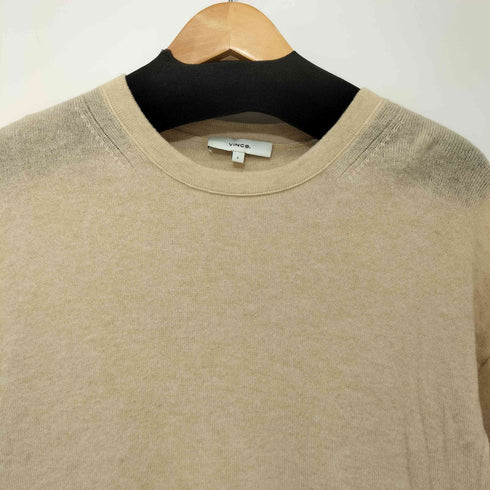 ヴィンス VINCE ウールカシミヤ クルーネックニット レディース S