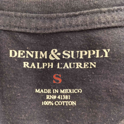 デニムアンドサプライ ラルフローレン DENIM & SUPPLY RALPH LAUREN S/S アニマルプリントTシャツ メンズ JPN:S