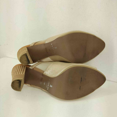 ランバンコレクション LANVIN COLLECTION ミュール メッシュ切替サンダル レディース JPN:L