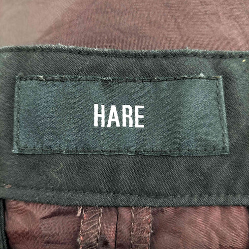 ハレ HARE サテン2タックスラックス メンズ FREE