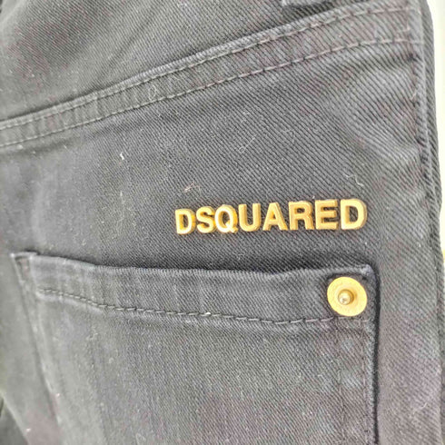 ディースクエアード DSQUARED2 13SS イタリア製 Black Denim Shorts ブラック デニム ショーツ メンズ 44