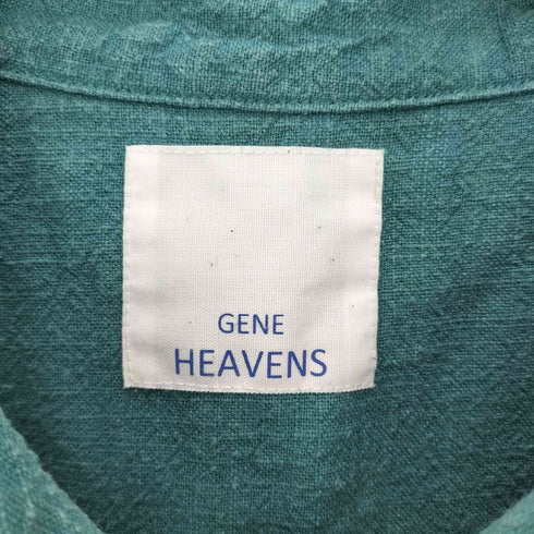 ジーンヘブンズ GENE HEAVENS ワークポケットシャツワンピース レディース FREE
