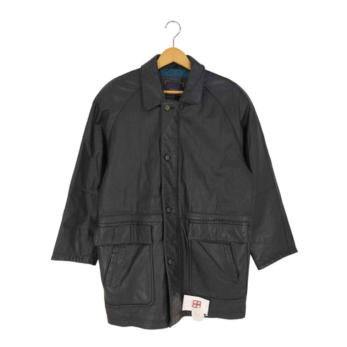 Sub urban 裏キルティング カウレザー ハーフコート メンズ import:L