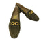 サルヴァトーレフェラガモ Salvatore Ferragamo ベロアフラットシューズ レディース