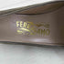 サルヴァトーレフェラガモ Salvatore Ferragamo ベロアフラットシューズ レディース