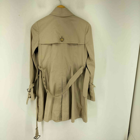 バーバリーブルーレーベル BURBERRY BLUE LABEL トレンチハーフコート 裏地ノバチェック レディース JPN:38
