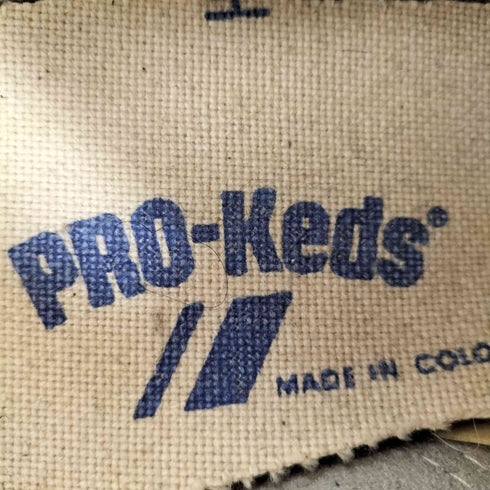 プロケッズ PRO-Keds 80s コロンビア製 オールレザー ローカットスニーカー デッドストック メンズ US:9