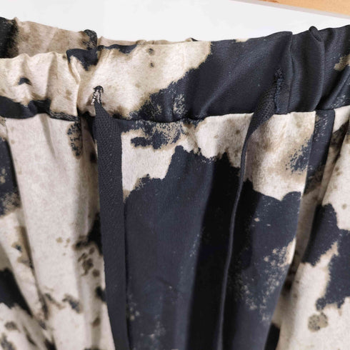 splash pattern flare skirt レディース