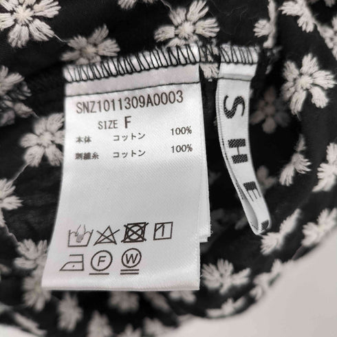 シーナリー SHENERY 刺繍 チュニック ワンピース レディース FREE