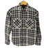 ラルフローレン RALPH LAUREN ダブルポケットL/Sフランネルチェックシャツ エルボーパッチ レディース US:4