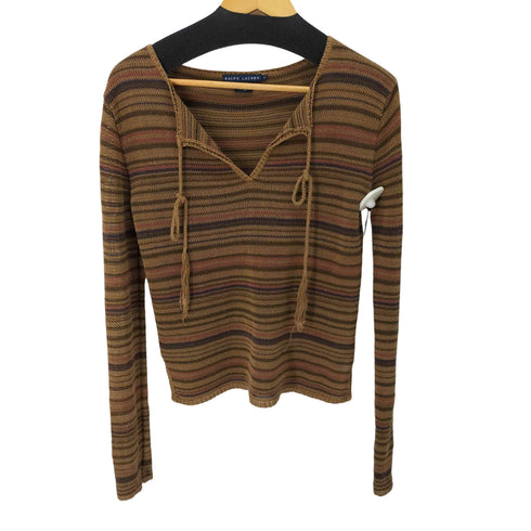 ラルフローレン RALPH LAUREN ボーダースキッパーL/Sカットソー レディース JPN:S