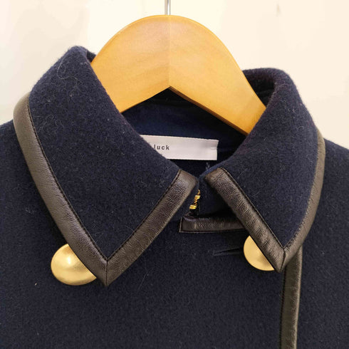 サカイラック sacai luck パイピング ウールピーコート レディース JPN:1