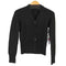 長リブ クロップド ヴァージンウール3Bカーディガン giacca レディース import:S